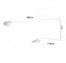 GobekUsa Black Serge Mouille Wall Lamp: Nordic Design, Creative Living Room Decor