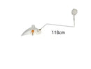 GobekUsa Black Serge Mouille Wall Lamp: Nordic Design, Creative Living Room Decor