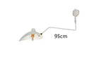 GobekUsa Black Serge Mouille Wall Lamp: Nordic Design, Creative Living Room Decor