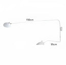 GobekUsa Black Serge Mouille Wall Lamp: Nordic Design, Creative Living Room Decor