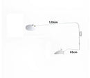 GobekUsa Black Serge Mouille Wall Lamp: Nordic Design, Creative Living Room Decor