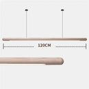 GobekUsa Black Walnut Wood Pendant Lights: Minimalist LED Dining Room Hanglamp