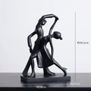 GobekUsa Abstract Resin Sculpture Modern Desk Decoration Minimalist Figures Ornaments