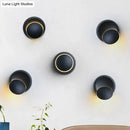 GobekUsa Simple Style LED Aluminum Wall Lamp | Black/White Finish | for Stairway