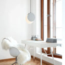 GobekUsa Crescent Moon LED Pendant Chandelier for Modern Minimalist Decor