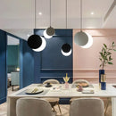 GobekUsa Crescent Moon LED Pendant Chandelier for Modern Minimalist Decor