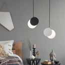 GobekUsa Crescent Moon LED Pendant Chandelier for Modern Minimalist Decor