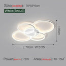 GobekUsa Living Room Ceiling Lamp Modern Minimalist Bedroom Lighting