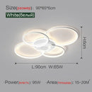 GobekUsa Living Room Ceiling Lamp Modern Minimalist Bedroom Lighting