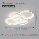 GobekUsa Living Room Ceiling Lamp Modern Minimalist Bedroom Lighting