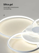 GobekUsa Living Room Ceiling Lamp Modern Minimalist Bedroom Lighting