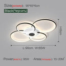 GobekUsa Living Room Ceiling Lamp Modern Minimalist Bedroom Lighting