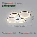 GobekUsa Living Room Ceiling Lamp Modern Minimalist Bedroom Lighting