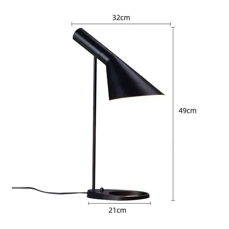 GobekUsa Industrial Iron Table Lamp for Bedroom Decor and Lighting, photo 10 of 10