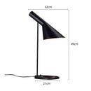 GobekUsa Industrial Iron Table Lamp for Bedroom Decor and Lighting