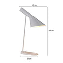 GobekUsa Industrial Iron Table Lamp for Bedroom Decor and Lighting