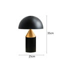 GobekUsa Iron Mushroom Table Lamp: Minimalist Nordic Design for Home Decor & Lighting