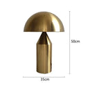 GobekUsa Iron Mushroom Table Lamp: Minimalist Nordic Design for Home Decor & Lighting