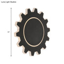 GobekUsa Minimalistic LED Wall Sconce: Acrylic Black/White Finish, Warm/White Light