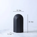 GobekUsa Geometric Ceramic Semicircular Arch Decor Figurines Home Decor Accessories