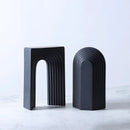 GobekUsa Geometric Ceramic Semicircular Arch Decor Figurines Home Decor Accessories