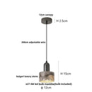 GobekUsa Copper Yellow LED Pendant Light Fixture for Dining Room and Kitchen