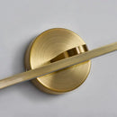 GobekUsa Metal LED Wall Light for Bath with Simple Style and Elliptical Sconce Fixture