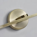 GobekUsa Metal LED Wall Light for Bath with Simple Style and Elliptical Sconce Fixture