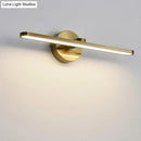 GobekUsa Metal LED Wall Light for Bath with Simple Style and Elliptical Sconce Fixture