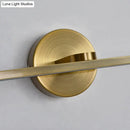 GobekUsa Metal LED Wall Light for Bath with Simple Style and Elliptical Sconce Fixture