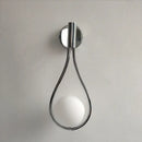 GobekUsa Brass Glass Ball Wall Light Minimalist Living Room Decor Lighting Fixtures