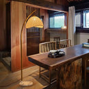 GobekUsa Bamboo Design LED Floor Lamp Nordic Minimalism Living Room Light