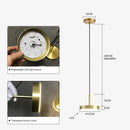 GobekUsa Brass LED Pendant Lights for Modern Nordic Style Bedroom and Dining Room