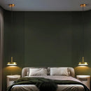 GobekUsa Brass LED Pendant Lights for Modern Nordic Style Bedroom and Dining Room