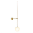 GobekUsa Glass Ball LED Wall Lights Modern Nordic Indoor Sconces for Living Dining Bedroom