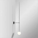 GobekUsa Glass Ball LED Wall Lights Modern Nordic Indoor Sconces for Living Dining Bedroom