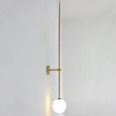 GobekUsa Glass Ball LED Wall Lights Modern Nordic Indoor Sconces for Living Dining Bedroom