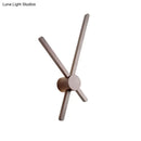 GobekUsa Brown Metal Post Modern Wall Sconce - Stylish Living Room Lighting