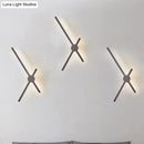 GobekUsa Brown Metal Post Modern Wall Sconce - Stylish Living Room Lighting