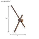 GobekUsa Brown Metal Post Modern Wall Sconce - Stylish Living Room Lighting