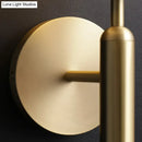 GobekUsa Minimalist Brass Wall Sconce with Cream Glass Shade - 1-Light Living Room Lighting