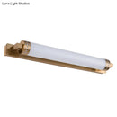 GobekUsa Bronze LED Wall Light Sconce for Minimalist Bathroom Vanity Lighting