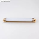 GobekUsa Bronze LED Wall Light Sconce for Minimalist Bathroom Vanity Lighting
