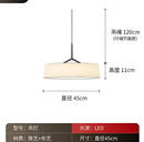GobekUsa Italian Design Fabric Floor Lamp for Restaurant Living Room Bedroom