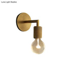 GobekUsa Minimalist Bronze Wall Sconce with Glass Shade Options