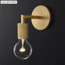GobekUsa Minimalist Bronze Wall Sconce with Glass Shade Options