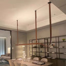 GobekUsa BELT LED Pendant Lamp: Minimalist Leather Hanging Light for Dining Room Home Decor