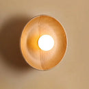 GobekUsa Wooden Tray-Style Wall Sconce - Minimalist 1 Head Light Fixture for Living Room