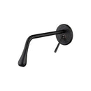 GobekUsa Brushed Gold Basin Faucet, Hot & Cold Mixer Tap, In-Wall Water Drop Faucet