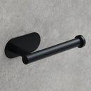 Minimalist brushed gold stainless steel tissue holder bathroom stand by Decorbites